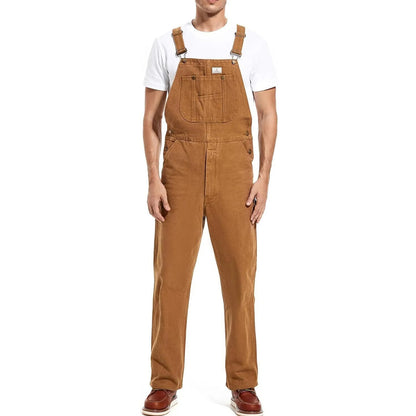 🔥Last Day Promotion🔥Men's Denim Bib Overalls,  Workwear with Adjustable Straps and Convenient Tool Pockets