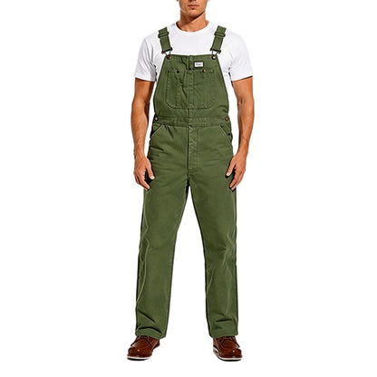 🔥Last Day Promotion🔥Men's Denim Bib Overalls,  Workwear with Adjustable Straps and Convenient Tool Pockets